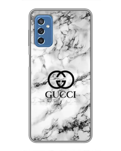 Чохол для Samsung Galaxy M52 з картинкою «Gucci — мармуровий шик» Чохол для Samsung Galaxy M52 з картинкою «Gucci — мармуровий шик»
