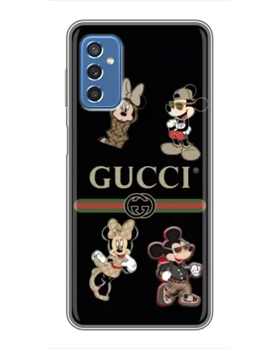 Чехол для Samsung Galaxy M52 с картинкой «Gucci — герои Disney и монограмма» Чехол для Samsung Galaxy M52 с картинкой «Gucci — герои Disney и монограмма»