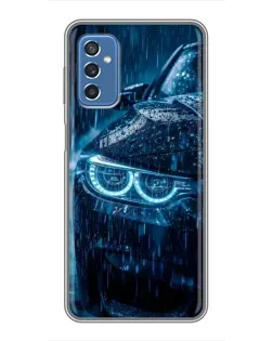Чехол для Samsung Galaxy M52 с картинкой «BMW под дождем» Чехол для Samsung Galaxy M52 с картинкой «BMW под дождем»