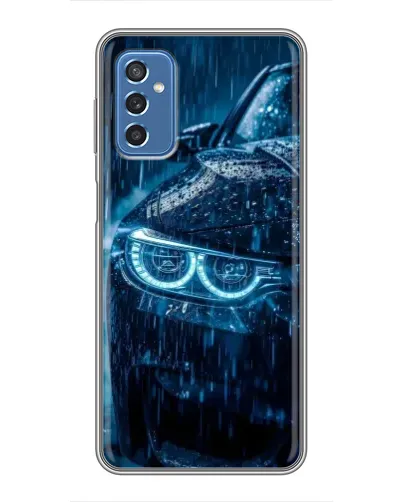 Чехол для Samsung Galaxy M52 с картинкой «BMW под дождем» Чехол для Samsung Galaxy M52 с картинкой «BMW под дождем»