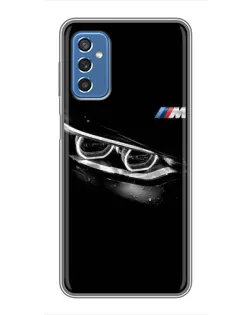 Чехол для Samsung Galaxy M52 с картинкой «BMW — взгляд тигра» Чехол для Samsung Galaxy M52 с картинкой «BMW — взгляд тигра»