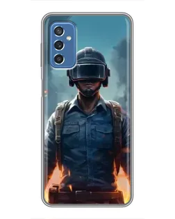 Чохол для Samsung Galaxy M52 з картинкою «PUBG — реалістичний герой» Чохол для Samsung Galaxy M52 з картинкою «PUBG — реалістичний герой»
