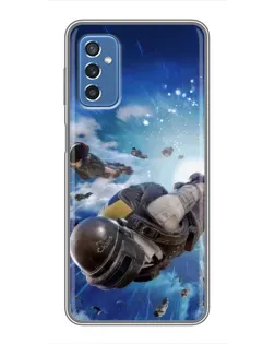 Чохол для Samsung Galaxy M52 з картинкою «Десант PUBG — стрибок» Чохол для Samsung Galaxy M52 з картинкою «Десант PUBG — стрибок»