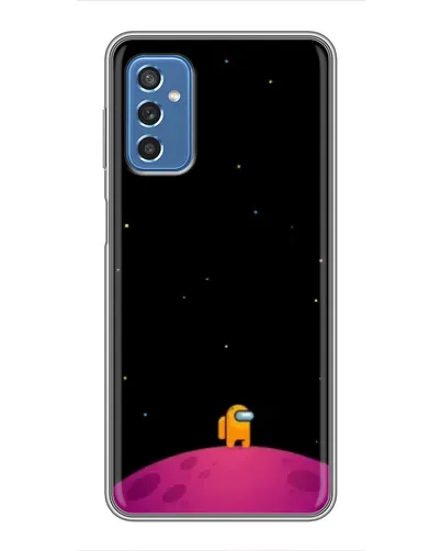 Чохол для Samsung Galaxy M52 з картинкою «Самотній герой на планеті» Чохол для Samsung Galaxy M52 з картинкою «Самотній герой на планеті»