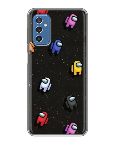 Чохол для Samsung Galaxy M52 з картинкою «Космічний патерн Among Us» Чохол для Samsung Galaxy M52 з картинкою «Космічний патерн Among Us»