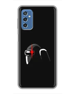 Чехол для Samsung Galaxy M52 с картинкой «Among Us шлем» Чехол для Samsung Galaxy M52 с картинкой «Among Us шлем»