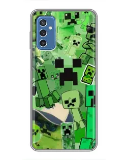 Чехол для Samsung Galaxy M52 с картинкой «Криперы Minecraft» Чехол для Samsung Galaxy M52 с картинкой «Криперы Minecraft»