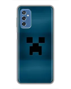 Чехол для Samsung Galaxy M52 с картинкой «Крипер текстура»