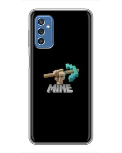 Чехол для Samsung Galaxy M52 с картинкой «Алмазная кирка»