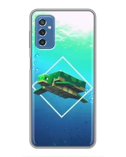 Чехол для Samsung Galaxy M52 с картинкой «Черепаха Minecraft» Чехол для Samsung Galaxy M52 с картинкой «Черепаха Minecraft»