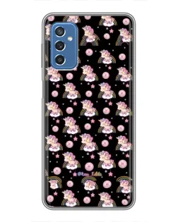 Чехол для Samsung Galaxy M52 с картинкой «Magic Unicorn паттерн»