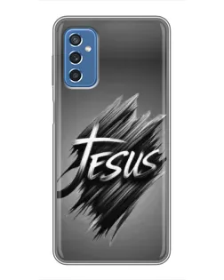 Чехол для Samsung Galaxy M52 с картинкой «Надпись Jesus Graffiti»