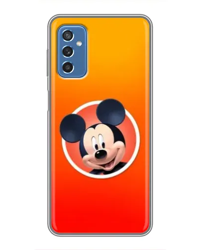 Чехол для Samsung Galaxy M52 с картинкой «Mickey в круге»
