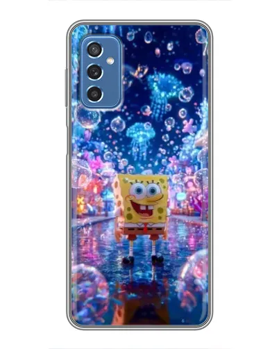Чехол для Samsung Galaxy M52 с картинкой «Неоновый океан»