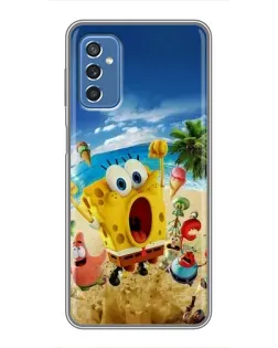 Чехол для Samsung Galaxy M52 с картинкой «Развлечения на пляже»
