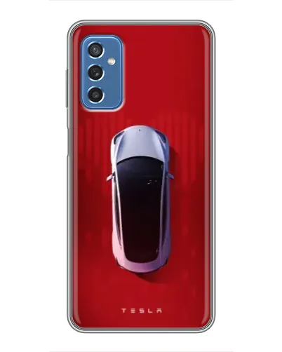 Чехол для Samsung Galaxy M52 с картинкой «Tesla Top View» Чехол для Samsung Galaxy M52 с картинкой «Tesla Top View»