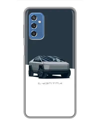 Чехол для Samsung Galaxy M52 с картинкой «Серебристый Cybertruck Tesla» Чехол для Samsung Galaxy M52 с картинкой «Серебристый Cybertruck Tesla»
