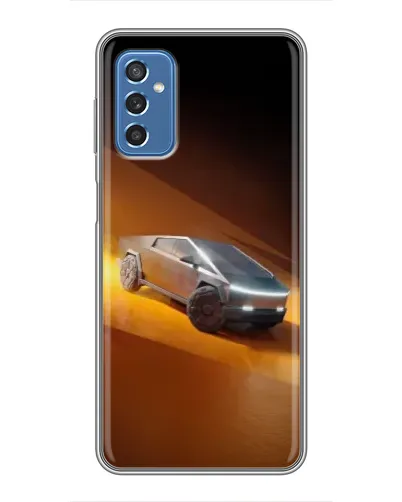 Чехол для Samsung Galaxy M52 с картинкой «Cybertruck в пустыне» Чехол для Samsung Galaxy M52 с картинкой «Cybertruck в пустыне»