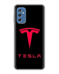Чохол для Samsung Galaxy M52 з картинкою «Tesla Red Logo» Чохол для Samsung Galaxy M52 з картинкою «Tesla Red Logo»