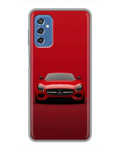 Чехол для Samsung Galaxy M52 с картинкой «Красный Mercedes AMG»