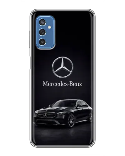Чехол для Samsung Galaxy M52 с картинкой «Mercedes — решетка радиатора»
