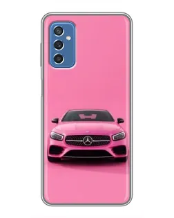 Чехол для Samsung Galaxy M52 с картинкой «Розовый Mercedes AMG» Чехол для Samsung Galaxy M52 с картинкой «Розовый Mercedes AMG»