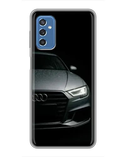 Чехол для Samsung Galaxy M52 с картинкой «Audi — детализация кузова» Чехол для Samsung Galaxy M52 с картинкой «Audi — детализация кузова»
