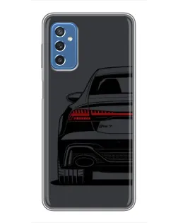 Чохол для Samsung Galaxy M52 з картинкою «Задня частина Audi — арт»