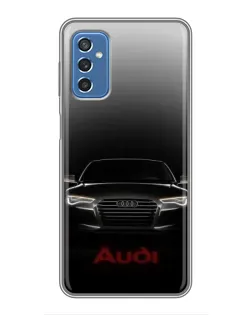 Чохол для Samsung Galaxy M52 з картинкою «Audi — градієнтний контур»