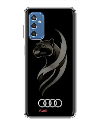 Чехол для Samsung Galaxy M52 с картинкой «Графика — пантера и Audi» Чехол для Samsung Galaxy M52 с картинкой «Графика — пантера и Audi»