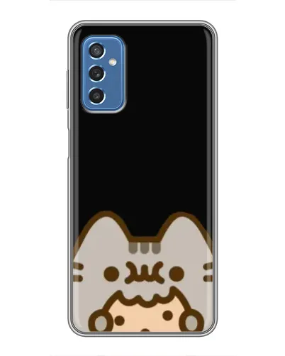 Чехол для Samsung Galaxy M52 с картинкой «Пушин на черном» Чехол для Samsung Galaxy M52 с картинкой «Пушин на черном»