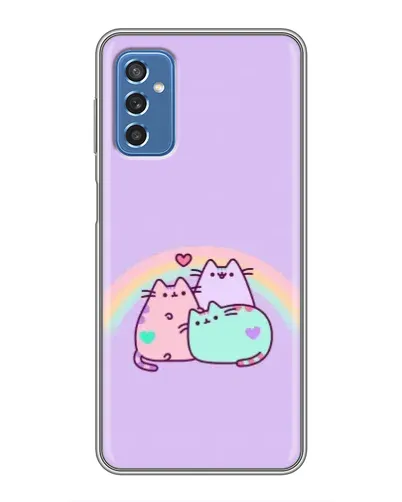 Чехол для Samsung Galaxy M52 с картинкой «Радужные Пушины» Чехол для Samsung Galaxy M52 с картинкой «Радужные Пушины»