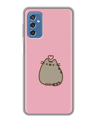 Чехол для Samsung Galaxy M52 с картинкой «Pusheen сердце» Чехол для Samsung Galaxy M52 с картинкой «Pusheen сердце»