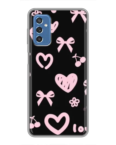 Чохол для Samsung Galaxy M52 з картинкою «Сатиновий бант»