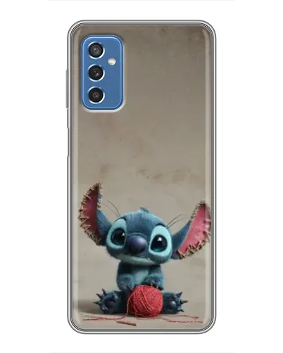 Чохол для Samsung Galaxy M52 з картинкою «Стіч на чоричневому фоні» Чохол для Samsung Galaxy M52 з картинкою «Стіч на чоричневому фоні»