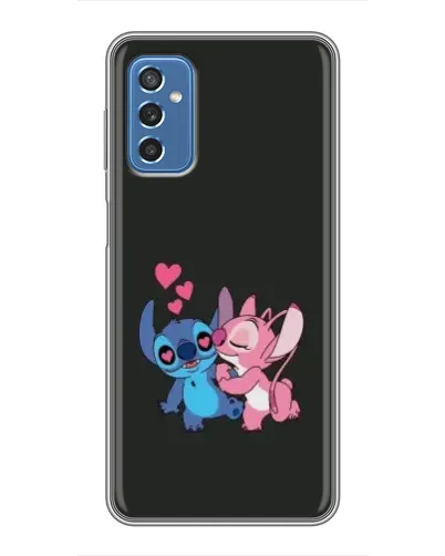 Чохол для Samsung Galaxy M52 з картинкою «Анжел цілує Стіча» Чохол для Samsung Galaxy M52 з картинкою «Анжел цілує Стіча»