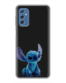 Чохол для Samsung Galaxy M52 з картинкою «Стіч на чорному»
