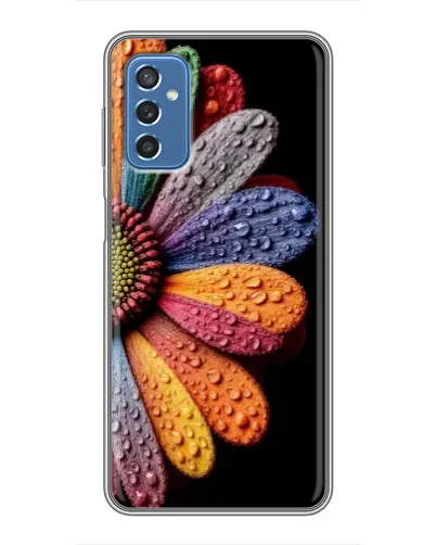Чохол для Samsung Galaxy M52 з картинкою «Райдужна квітка» Чохол для Samsung Galaxy M52 з картинкою «Райдужна квітка»