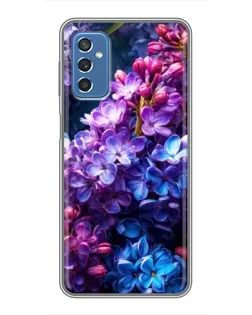 Чохол для Samsung Galaxy M52 з картинкою «Бузковий цвіт»