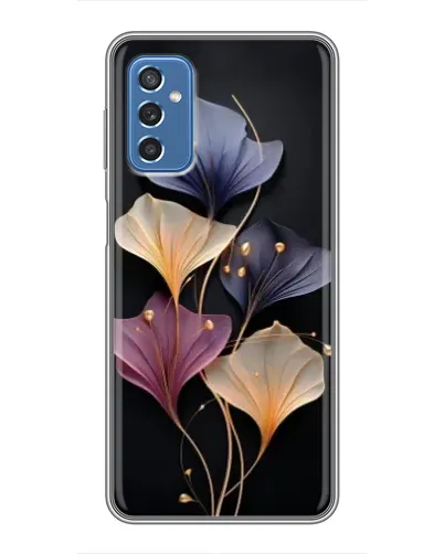 Чохол для Samsung Galaxy M52 з картинкою «Лілові квіти грації» Чохол для Samsung Galaxy M52 з картинкою «Лілові квіти грації»
