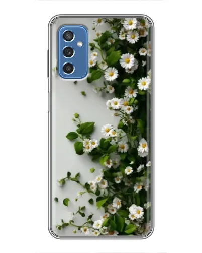 Чохол для Samsung Galaxy M52 з картинкою «Гілка дрібних білих квітів» Чохол для Samsung Galaxy M52 з картинкою «Гілка дрібних білих квітів»