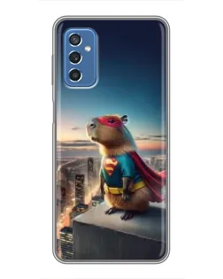 Чохол для Samsung Galaxy M52 з картинкою «Капі-мен супергерой»
