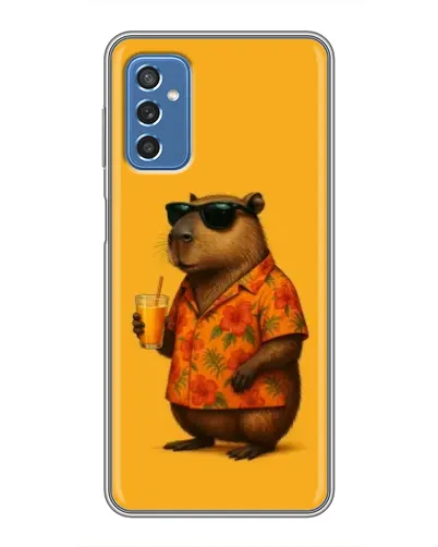 Чохол для Samsung Galaxy M52 з картинкою «Капібара на відпочинку» Чохол для Samsung Galaxy M52 з картинкою «Капібара на відпочинку»