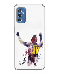 Чохол для Samsung Galaxy M52 з картинкою «Акварельний Мессі Барселона» Чохол для Samsung Galaxy M52 з картинкою «Акварельний Мессі Барселона»