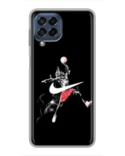 Чехол для Samsung Galaxy M53 (5G) (M536B) с картинкой «Jordan Jumpman» Чехол для Samsung Galaxy M53 (5G) (M536B) с картинкой «Jordan Jumpman»