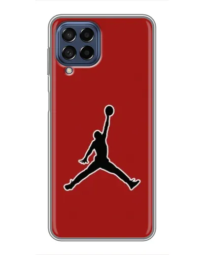 Чехол для Samsung Galaxy M53 (5G) (M536B) с картинкой «Jordan Red Back» Чехол для Samsung Galaxy M53 (5G) (M536B) с картинкой «Jordan Red Back»
