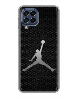 Чехол для Samsung Galaxy M53 (5G) (M536B) с картинкой «Jordan Dark Carbon» Чехол для Samsung Galaxy M53 (5G) (M536B) с картинкой «Jordan Dark Carbon»