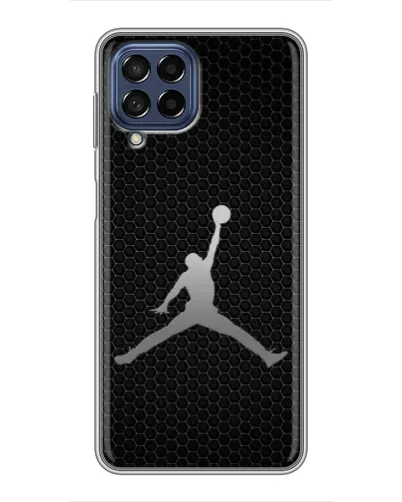 Чехол для Samsung Galaxy M53 (5G) (M536B) с картинкой «Jordan Dark Carbon» Чехол для Samsung Galaxy M53 (5G) (M536B) с картинкой «Jordan Dark Carbon»