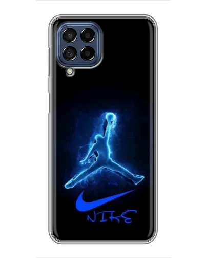 Чехол для Samsung Galaxy M53 (5G) (M536B) с картинкой «Jordan Neon Blue» Чехол для Samsung Galaxy M53 (5G) (M536B) с картинкой «Jordan Neon Blue»