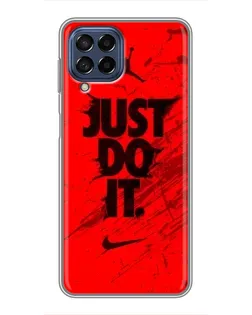 Чехол для Samsung Galaxy M53 (5G) (M536B) с картинкой «Nike Just Do It» Чехол для Samsung Galaxy M53 (5G) (M536B) с картинкой «Nike Just Do It»